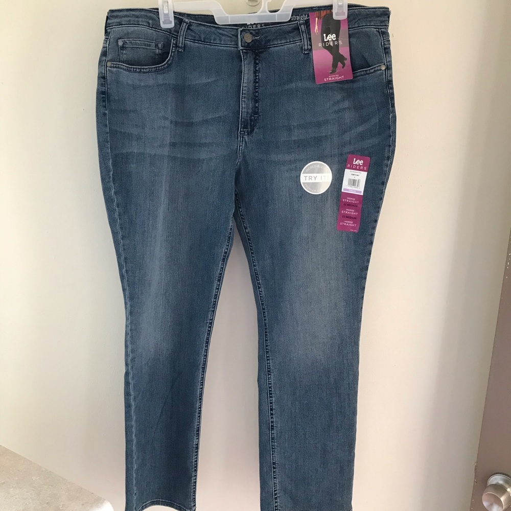 New women’s plus-size Jeans Lee Riders straight 22